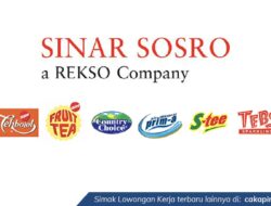 Lowongan Kerja PT Sinar Sosro