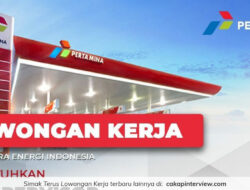 Lowongan Kerja PT Kayara Energi Indonesia