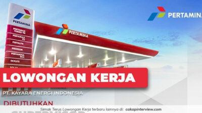 Lowongan Kerja PT Kayara Energi Indonesia