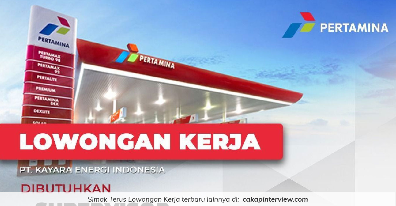 Lowongan Kerja PT Kayara Energi Indonesia - (Hingga 4 Posisi)