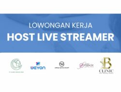 Daftar Lowongan Kerja Host Live