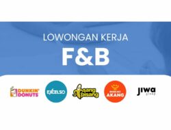 Daftar Lowongan Kerja Industri F&B di Indonesia