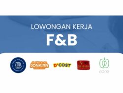 Daftar Lowongan Kerja F&B di Indonesia