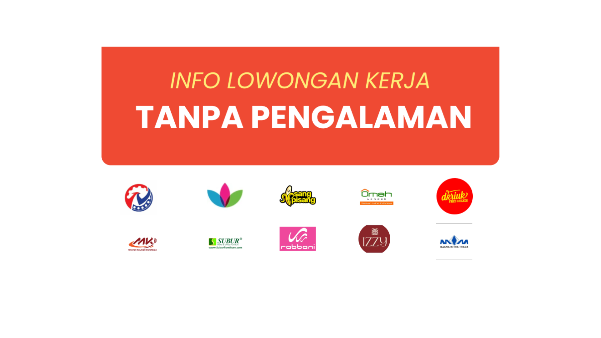 Daftar Lowongan Kerja Non Pengalaman Desember 2023