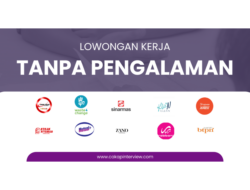 Daftar Lowongan Kerja Non Pengalaman Februari 2024