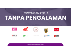 Daftar Lowongan Kerja Non Pengalaman 2024